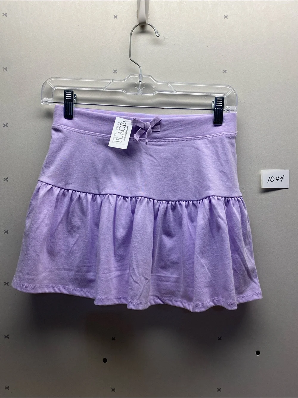 The Children's Place Lavender Knit Ruffle Skort